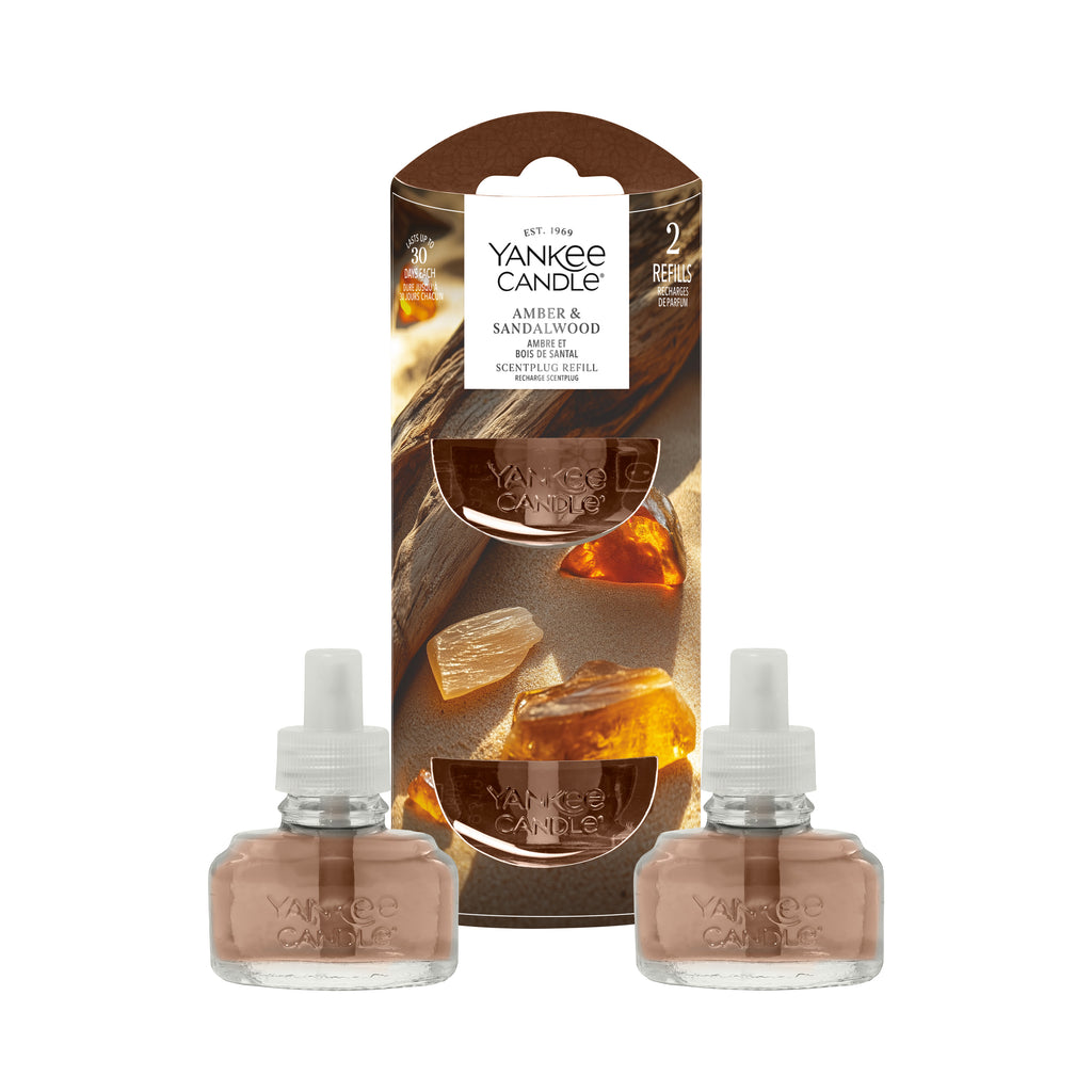 Yankee Candle - Amber & Sandalwood - Elektrische Diffuser Navulling
