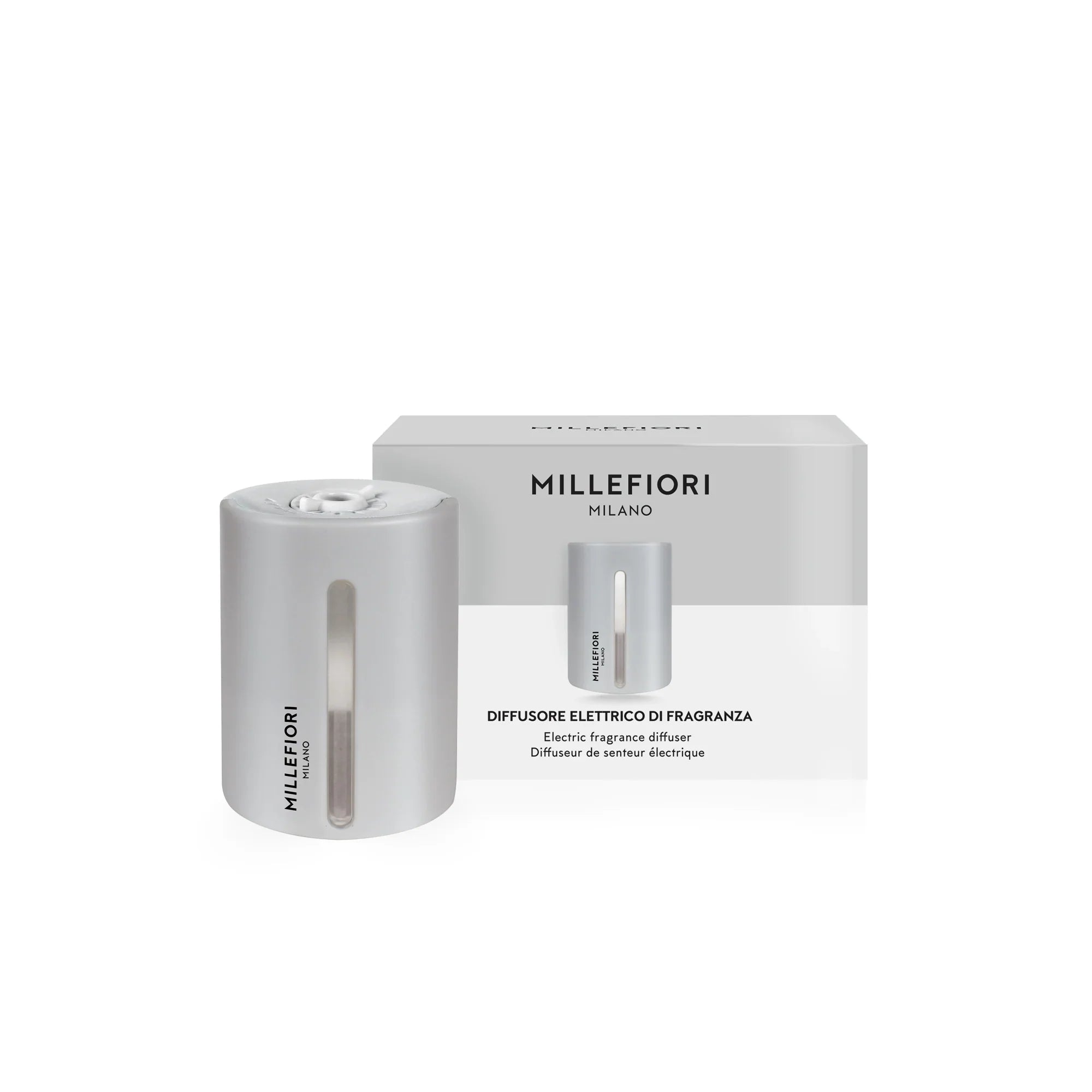 Millefiori Milano - Elektrische Diffuser - Pearl Grey
