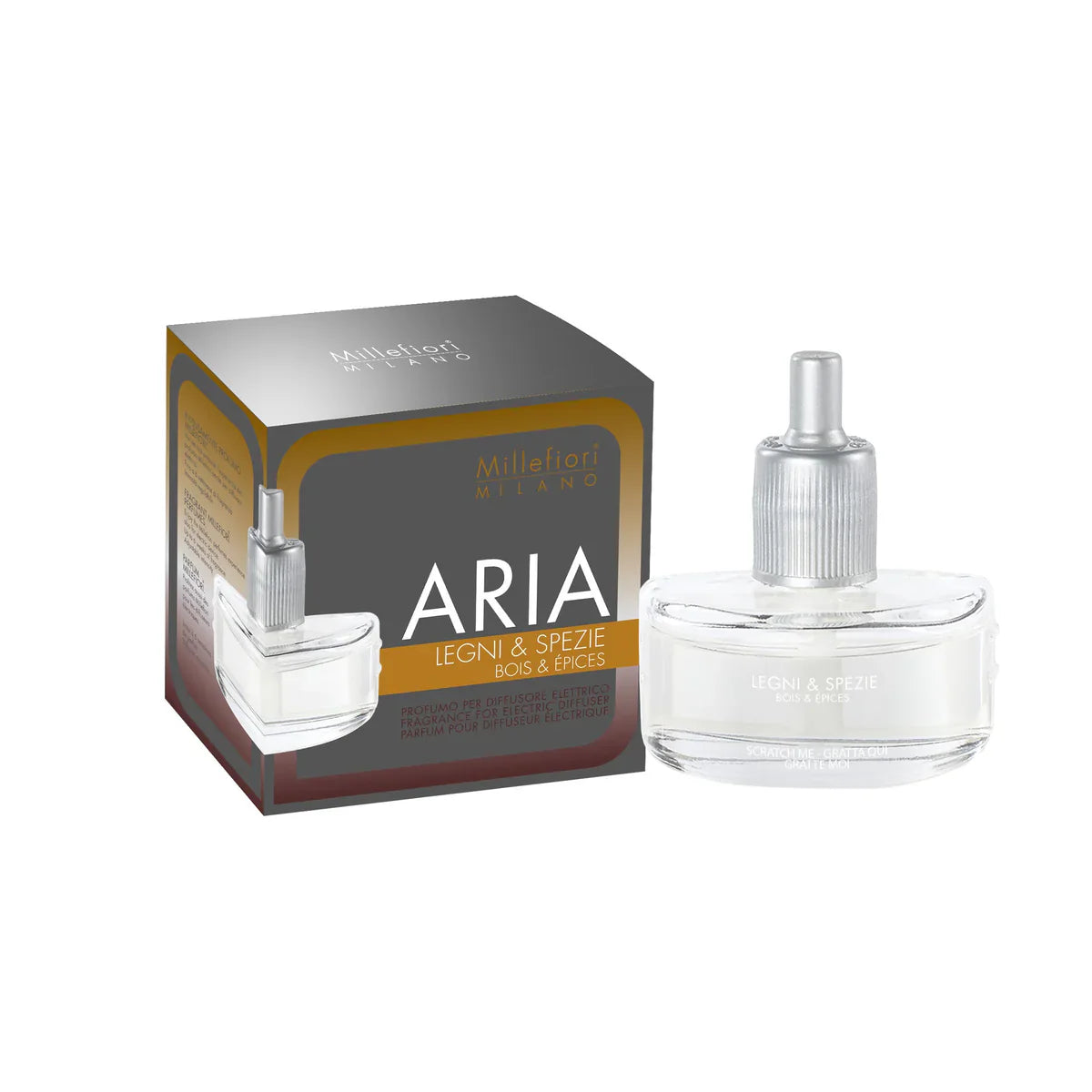 Millefiori Milano - Aria Elektrische Diffuser Navulling - Legni & Spezie