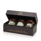 WoodWick - Deluxe Cadeauset - 3 Mini Geurkaarsen - Houtig