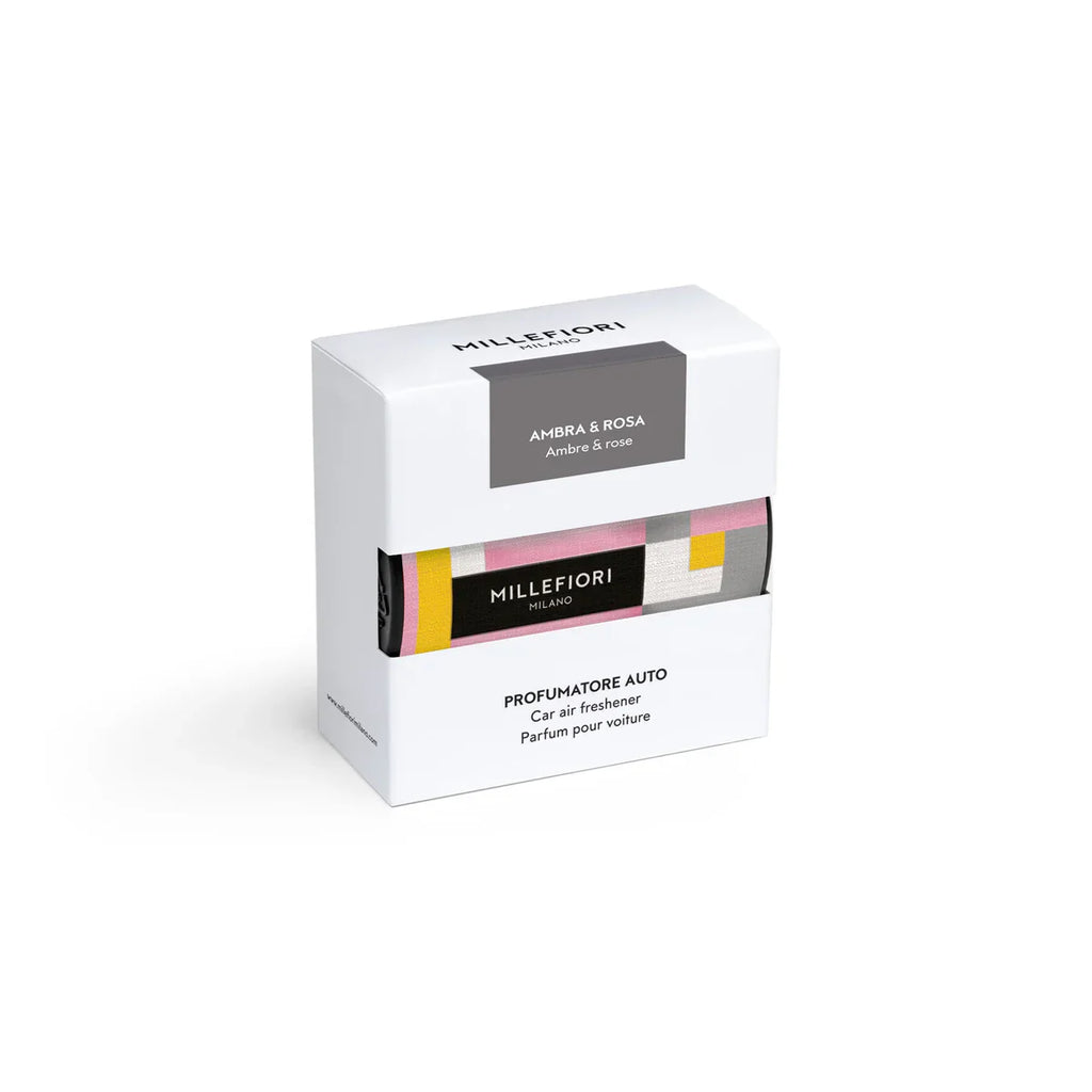 Millefiori Milano - Icon Autoparfum - Textile - Ambra & Rosa