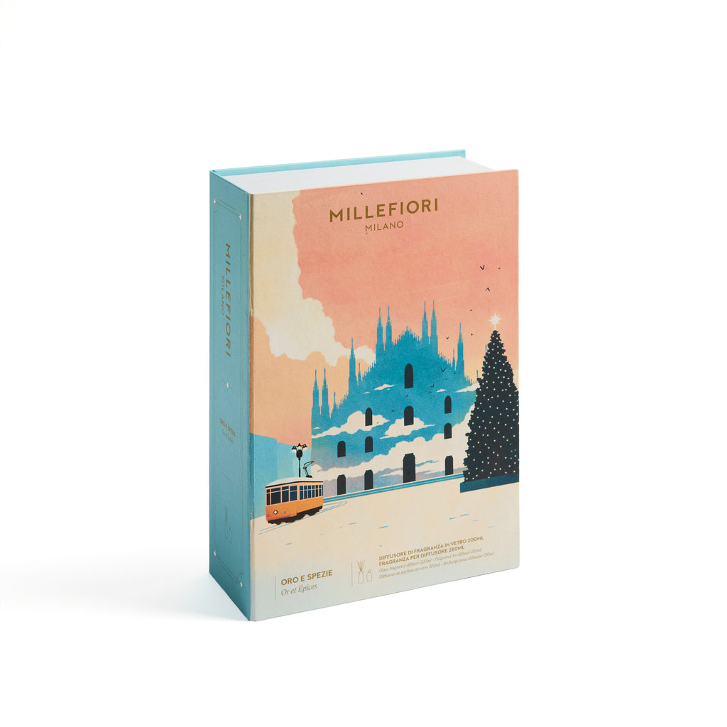 Millefiori Milano - Kerst Cadeauset - Air Design & Navulling - Oro E Spezie