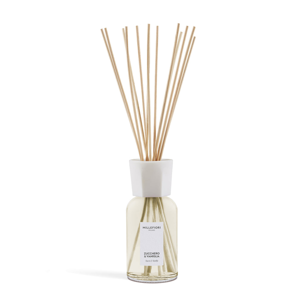 Millefiori Milano - Bâtonnets diffuseurs 250 ml - Zucchero & Vaniglia