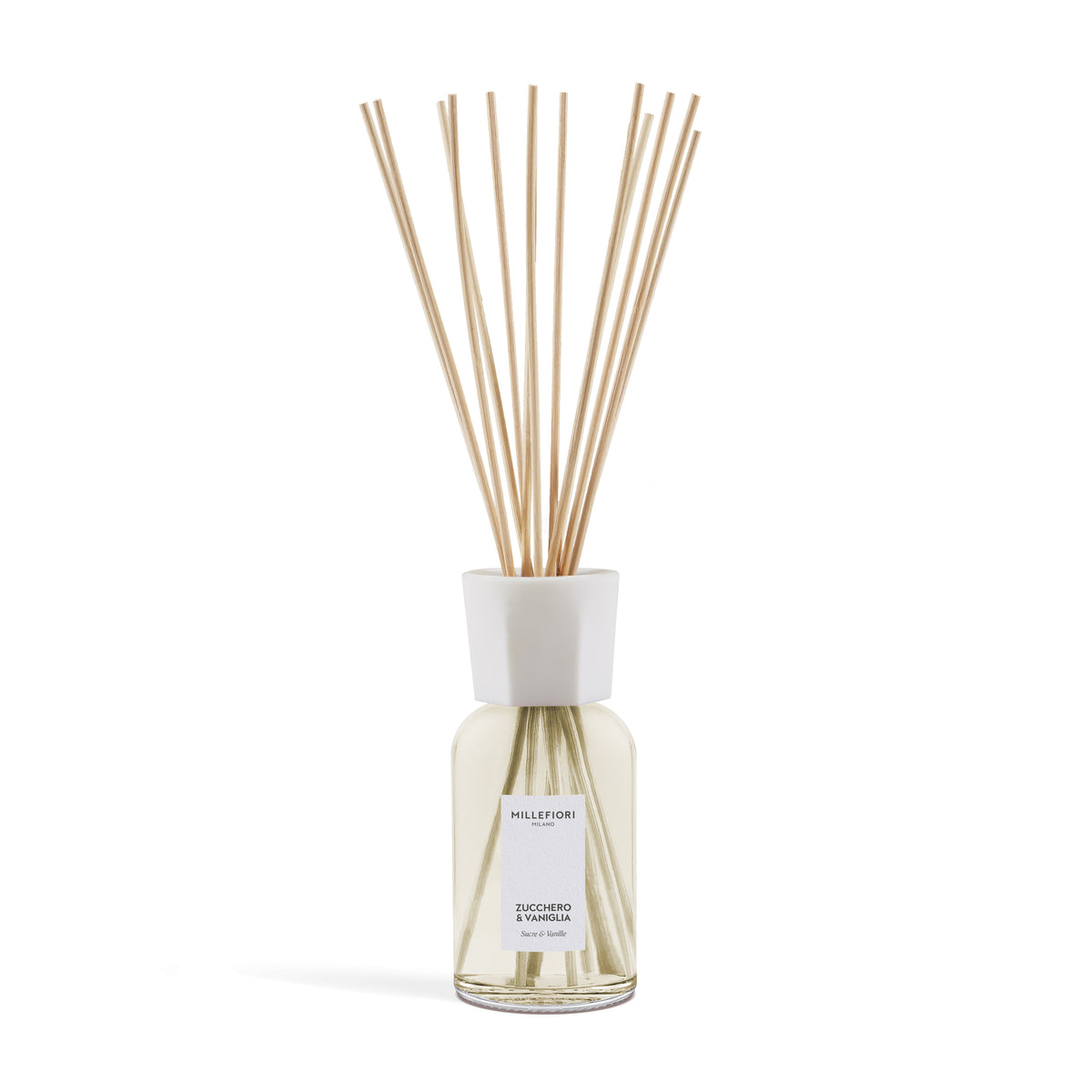 Millefiori Milano - Bâtonnets diffuseurs 250 ml - Zucchero & Vaniglia