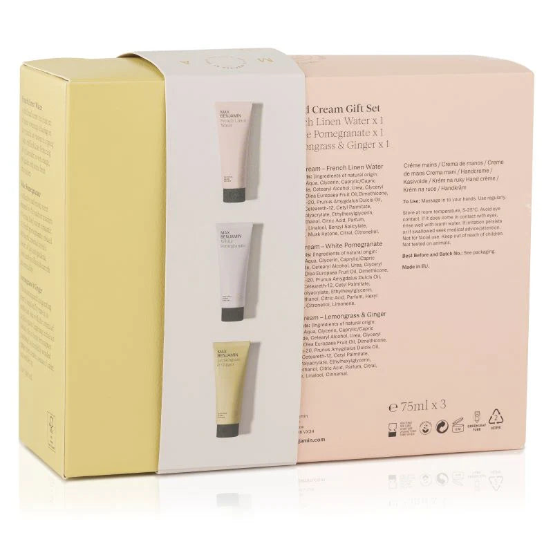 Max Benjamin - Handcrème Cadeauset - Citrus en Fruitig