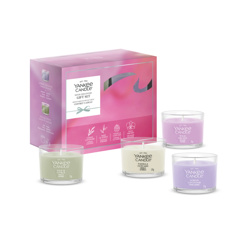 Yankee Candle - 4 Filled Votive - Cadeauset