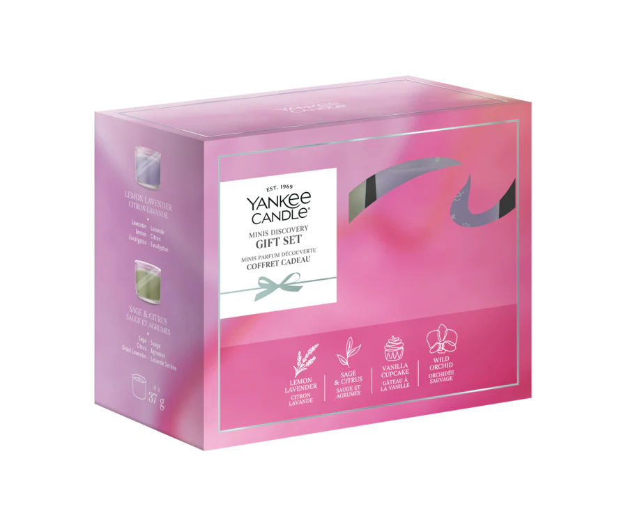 Yankee Candle - 4 Filled Votive - Cadeauset