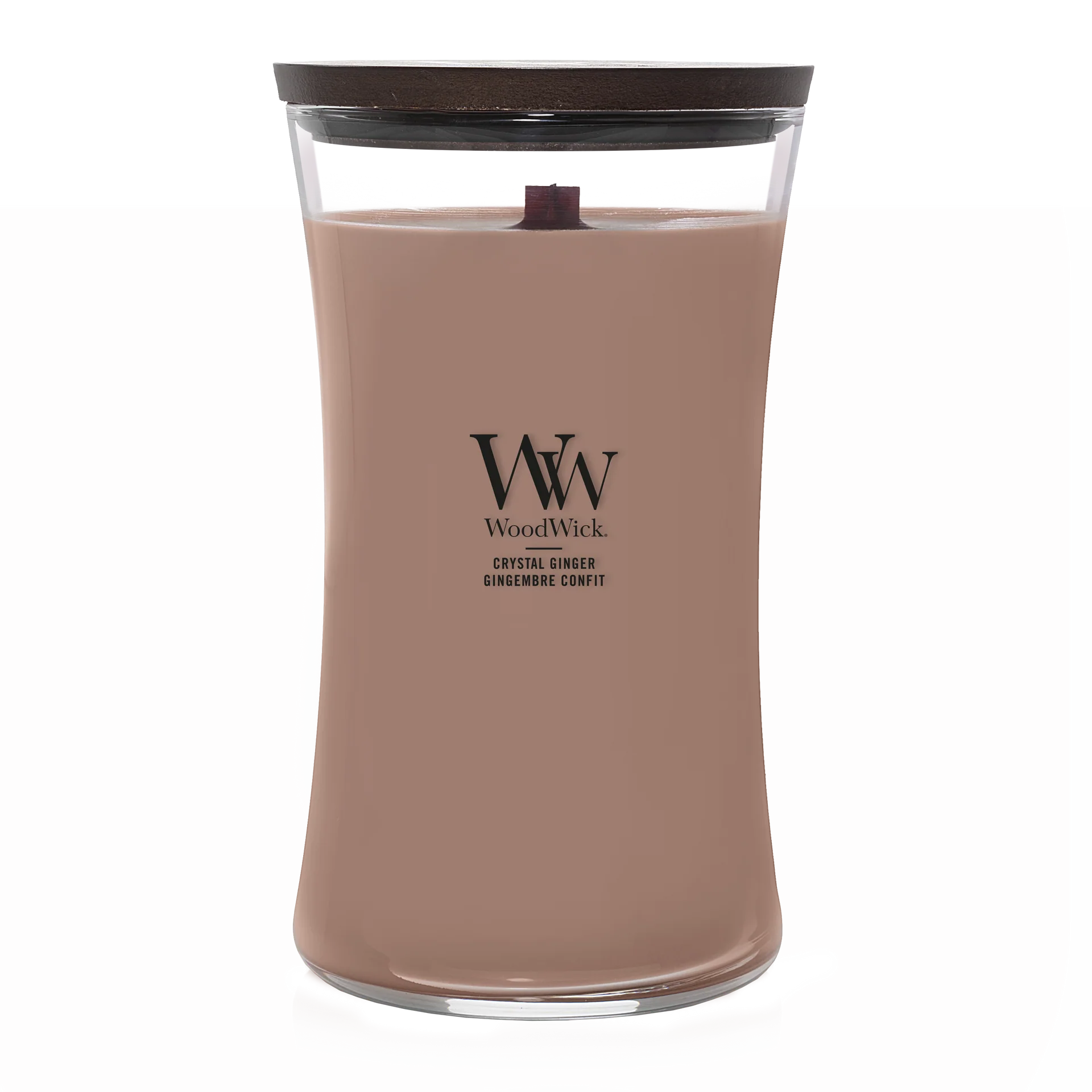 WoodWick - Crystal Ginger - Large Geurkaars
