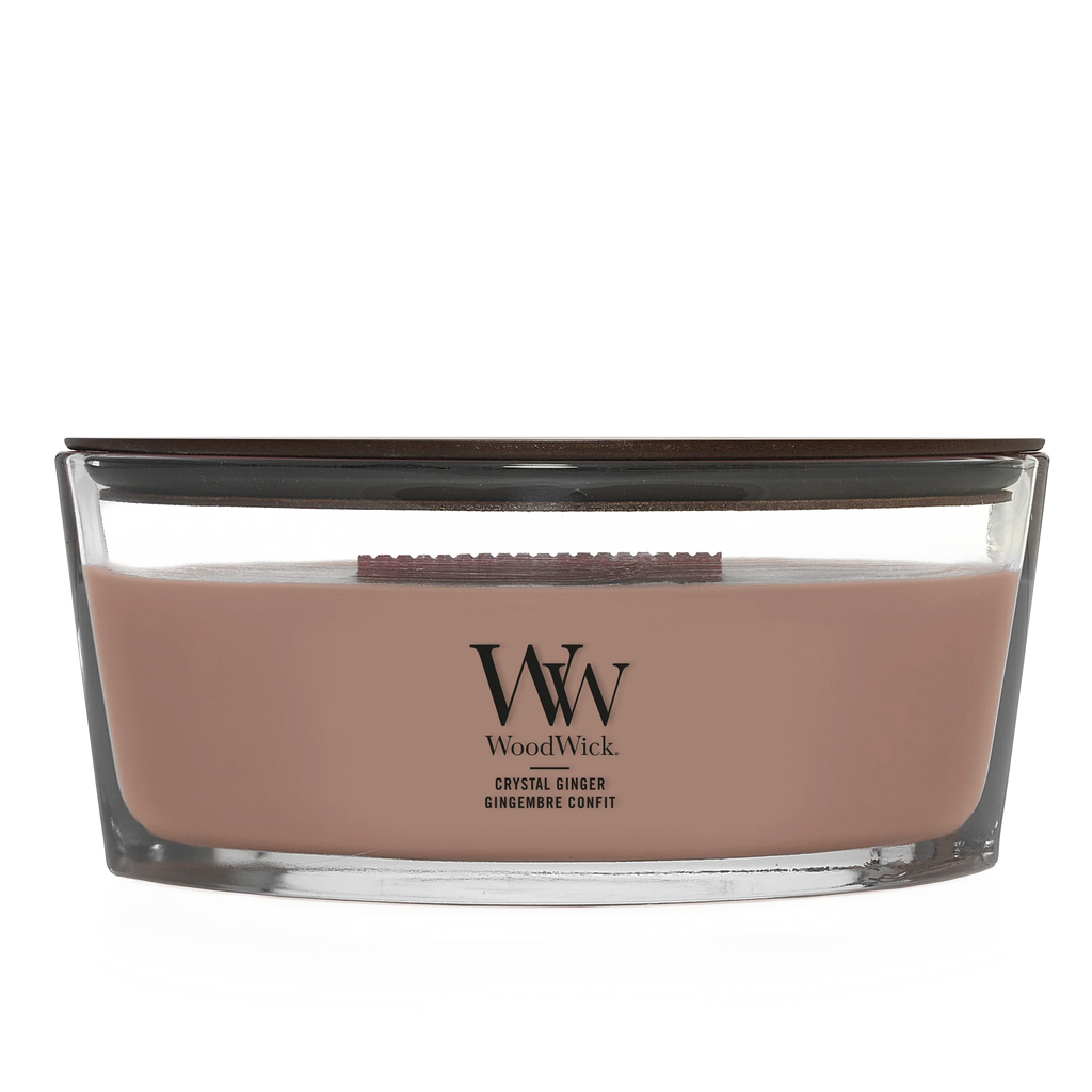 WoodWick - Crystal Ginger - Ellipse Scented Candle