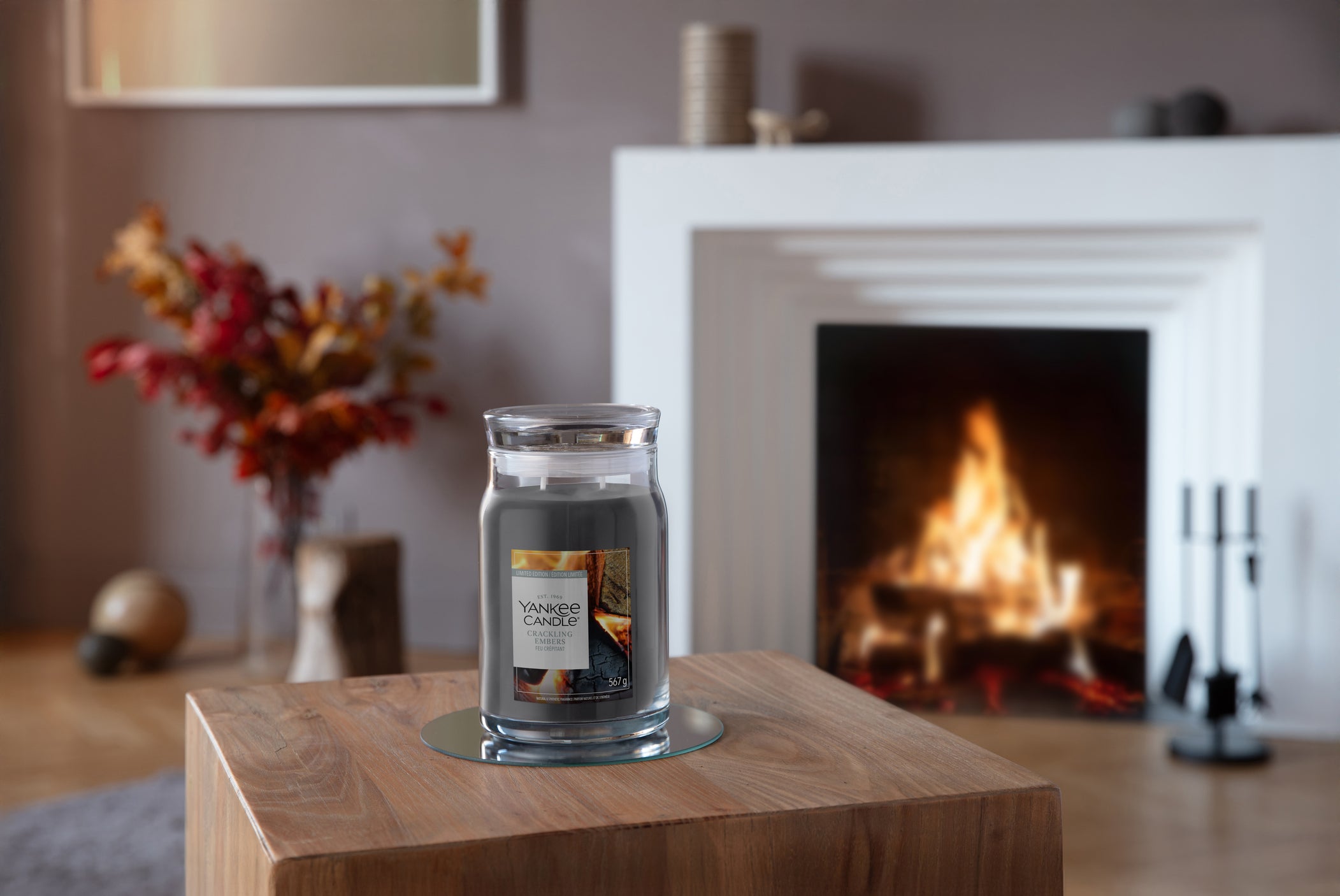 Yankee Candle - Crackling Embers - Large Jar