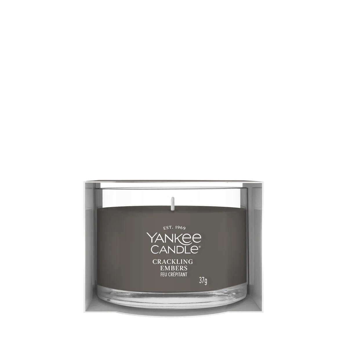 Yankee Candle - Crépitement des braises - Mini bougie votive en jarre