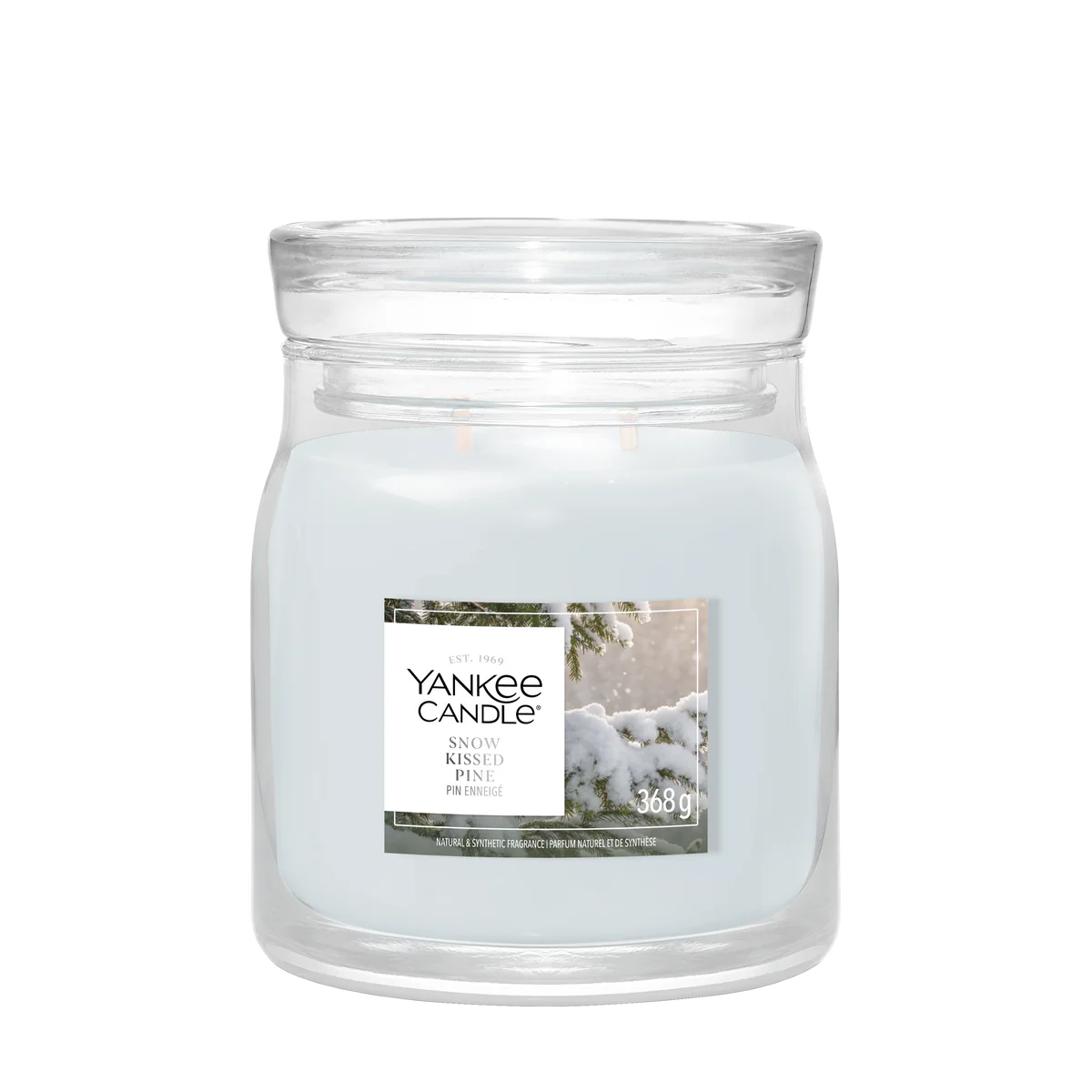 Yankee Candle - Snow Kissed Pine - Medium Jar