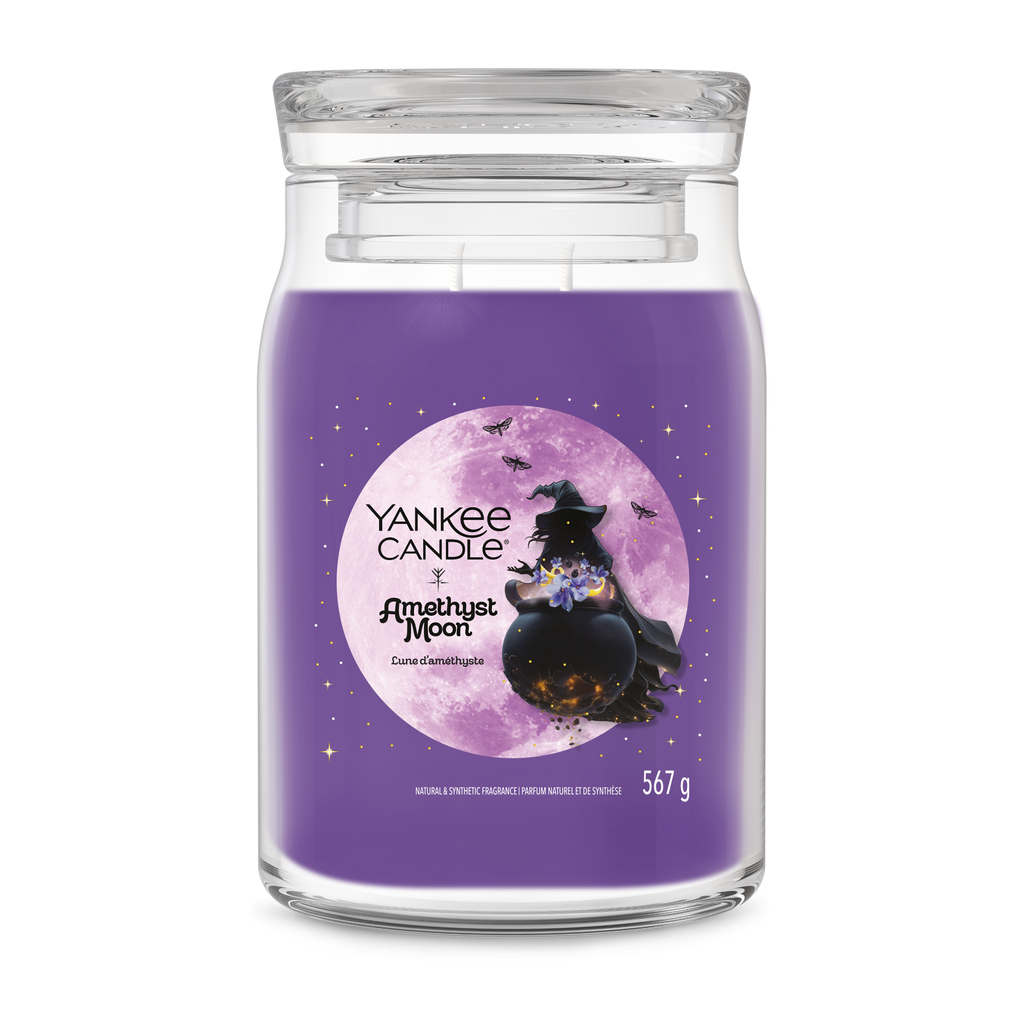 Yankee Candle - Amethyst Moon Large Jar - Halloween Special