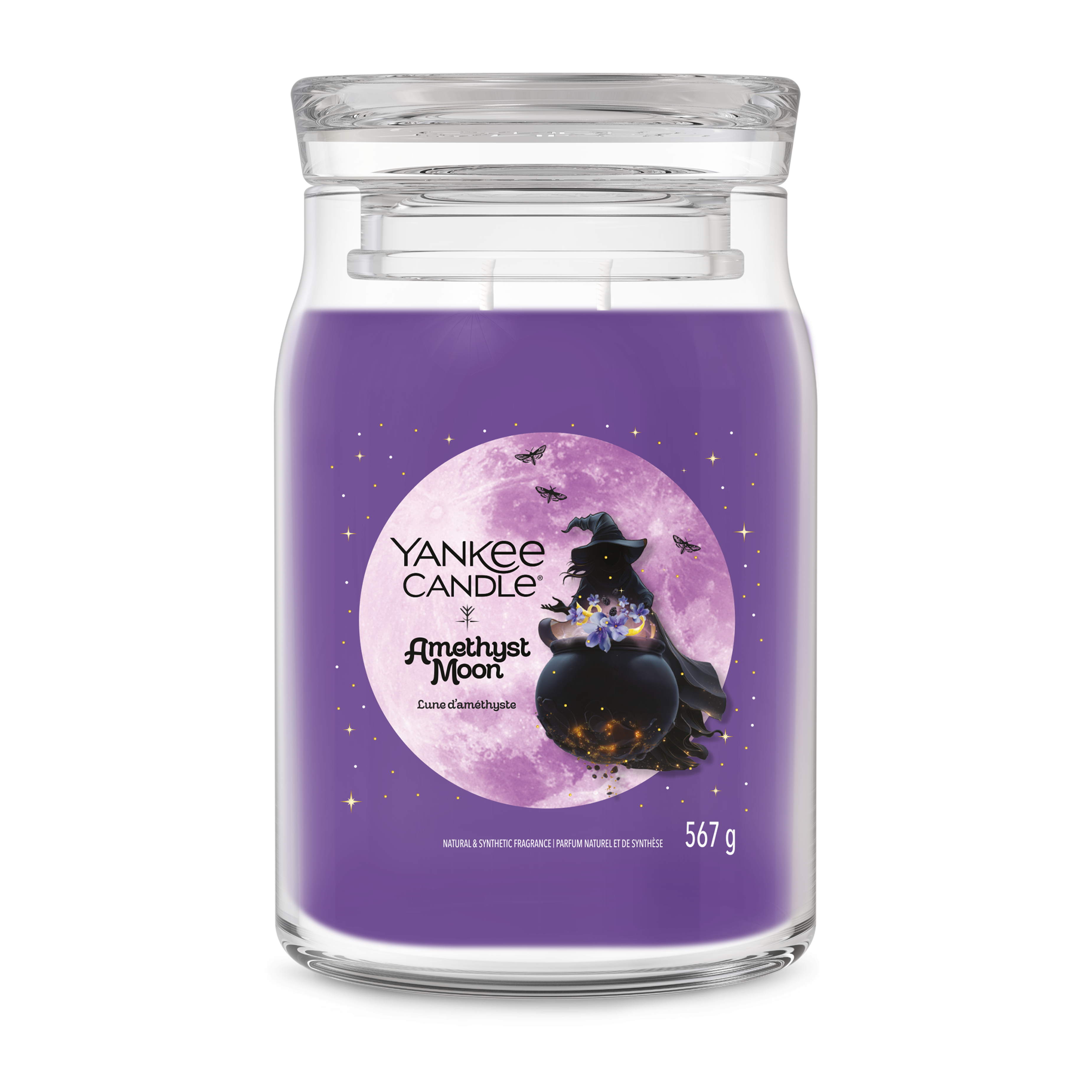 Yankee Candle - Amethyst Moon Large Jar - Halloween Special