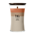 WoodWick - Trilogy Hearth Spice - Large Geurkaars