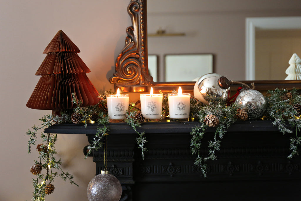 Max Benjamin - Festive Favourites – 3 Mini Geurkaars Cadeauset