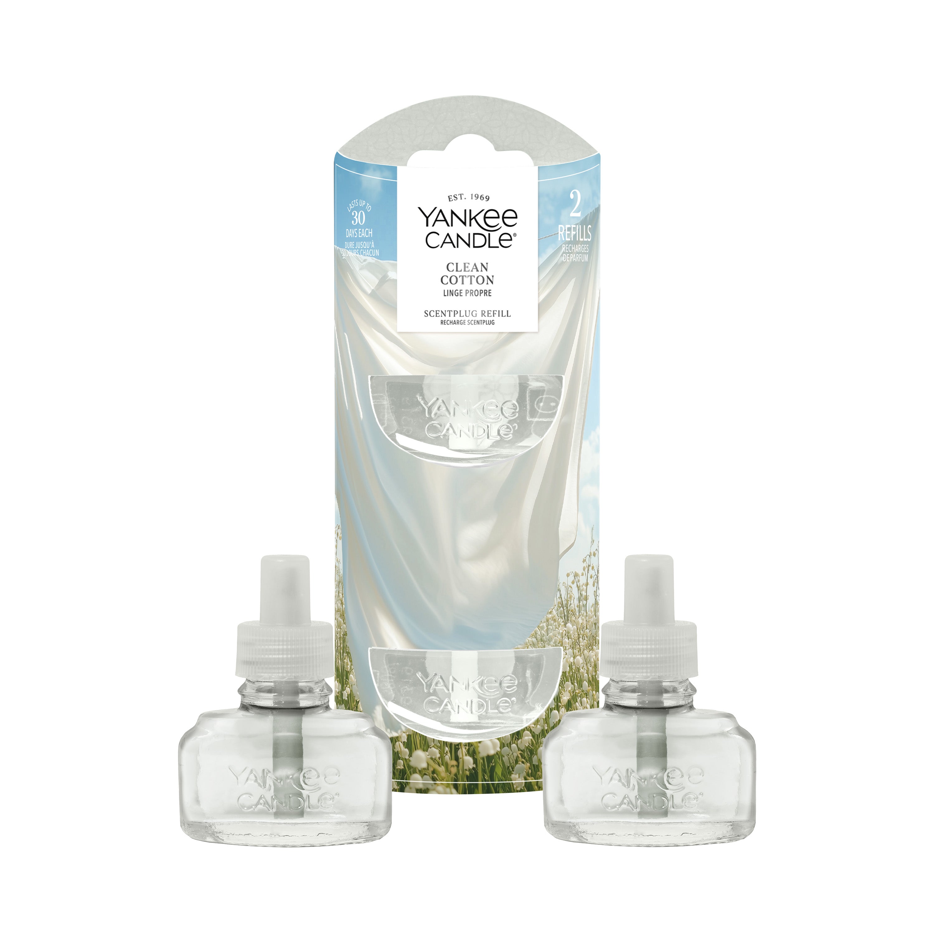 Yankee Candle - Clean Cotton - Elektrische Diffuser Navulling
