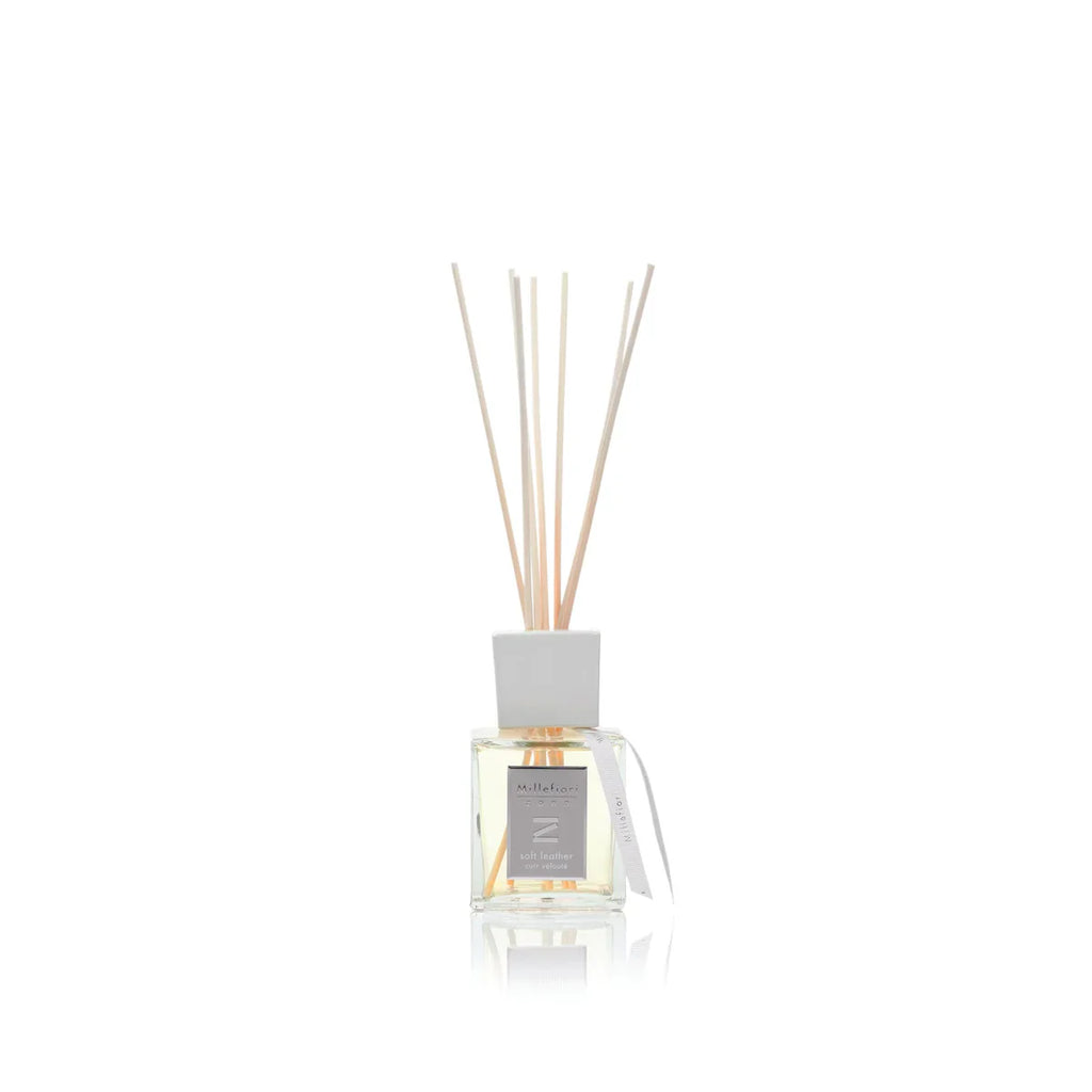 Millefiori Zona - Geurstokjes 250 ml - Soft Leather