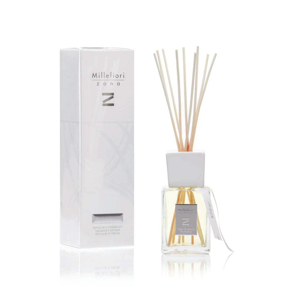 Millefiori Zona - Geurstokjes 100 ml - Legni & Spezie