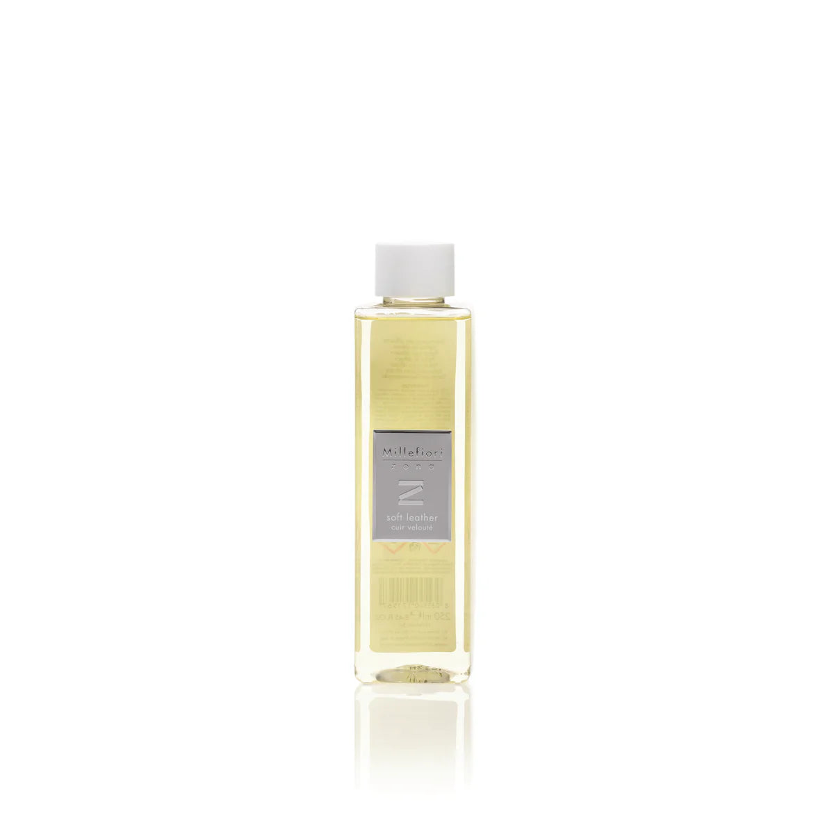Millefiori Zona - Navulling voor Geurstokjes 250 ml - Soft Leather