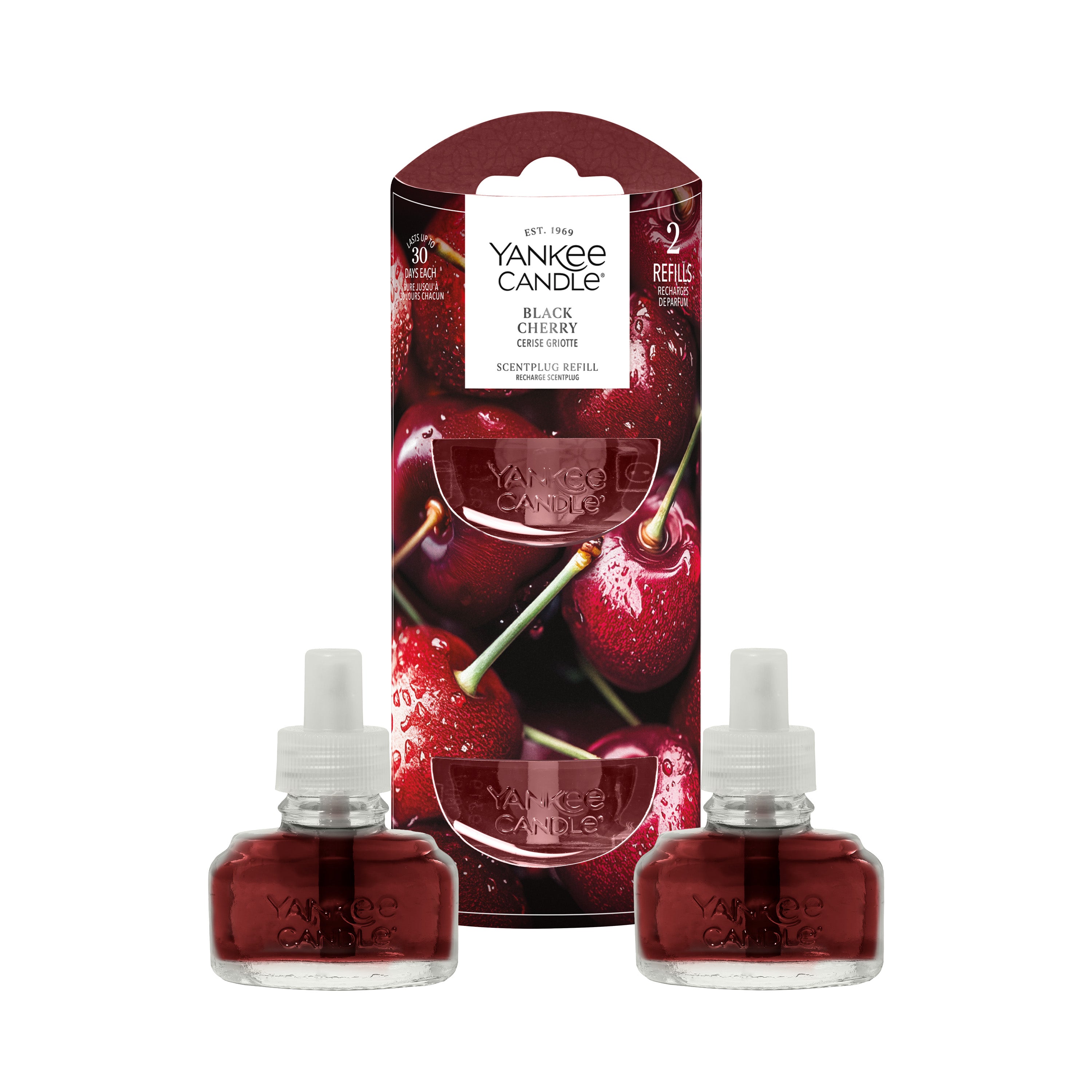 Yankee Candle - Black Cherry - Elektrische Diffuser Navulling