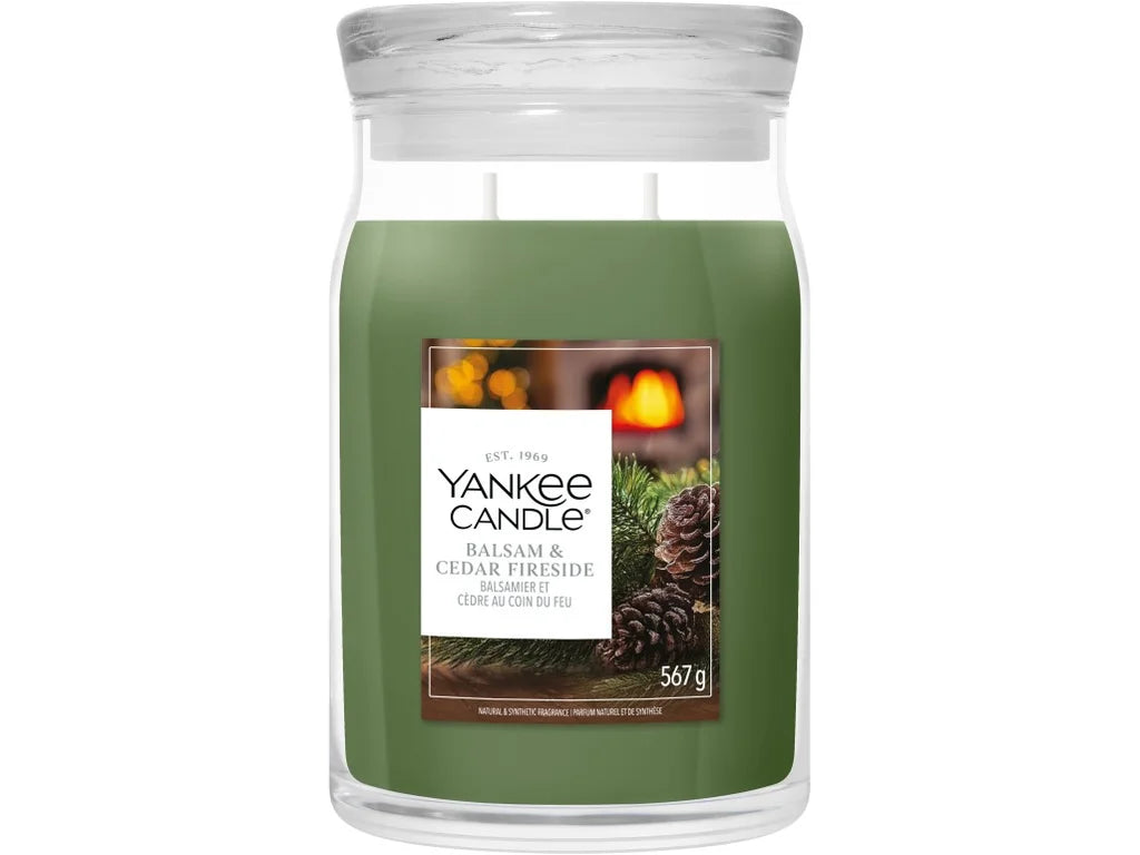 Yankee Candle - Balsam & Cedar Fireside - Large Jar