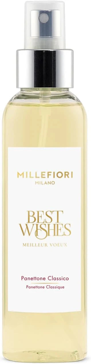 Millefiori Milano - Cadeauset Geurstokjes & Home Spray - Panettone Classico - Limited Edition