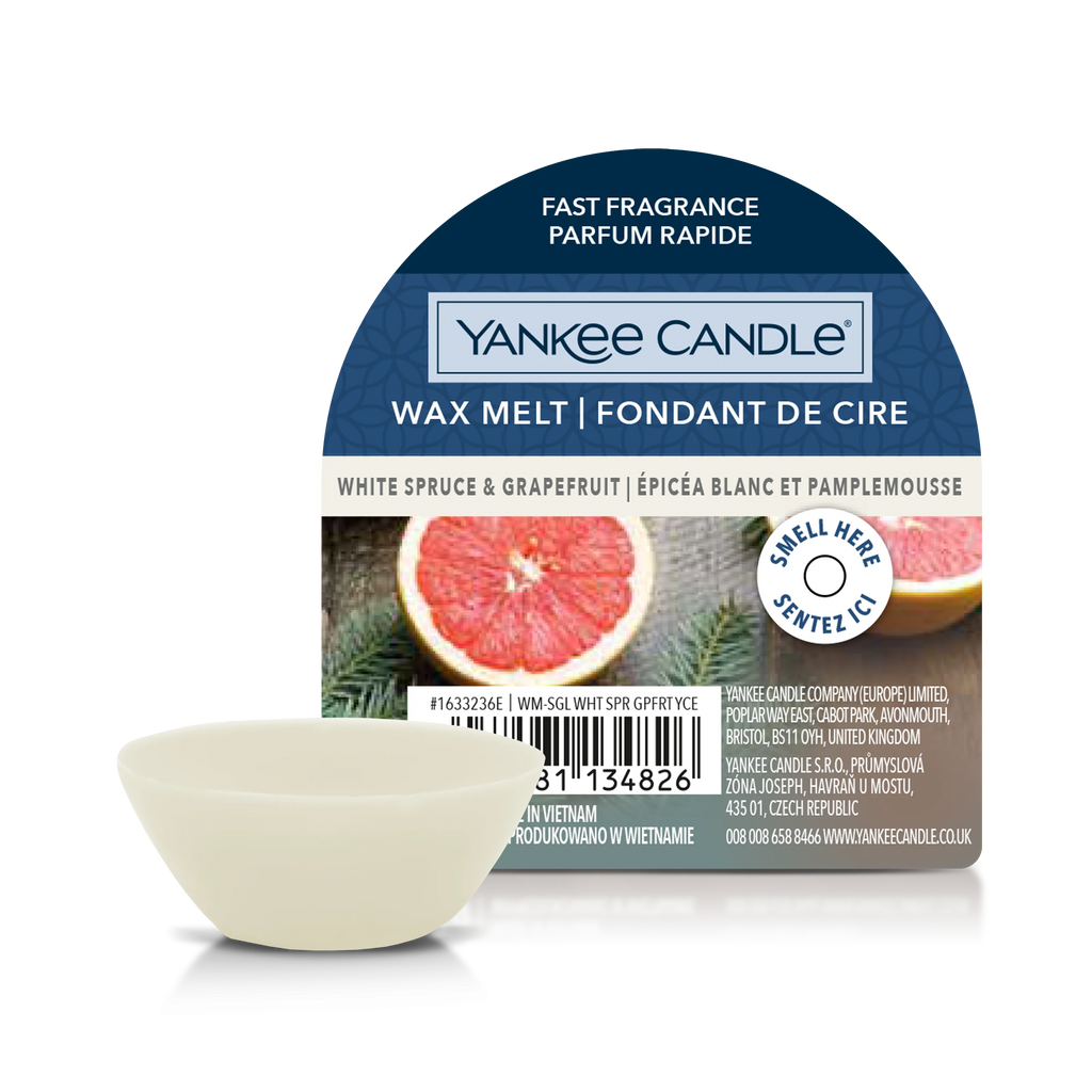 Yankee Candle - White Spruce & Grapefruit - Wax Melt
