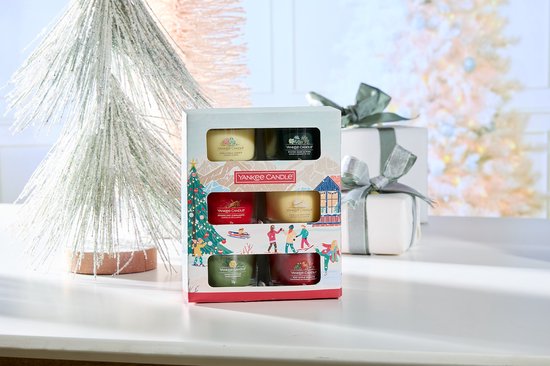 Yankee Candle - Apres Ski Collection - 6 Filled Votive - Kerst Cadeauset