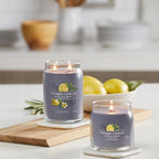 Yankee Candle - Black Tea & Lemon Signature Medium Jar