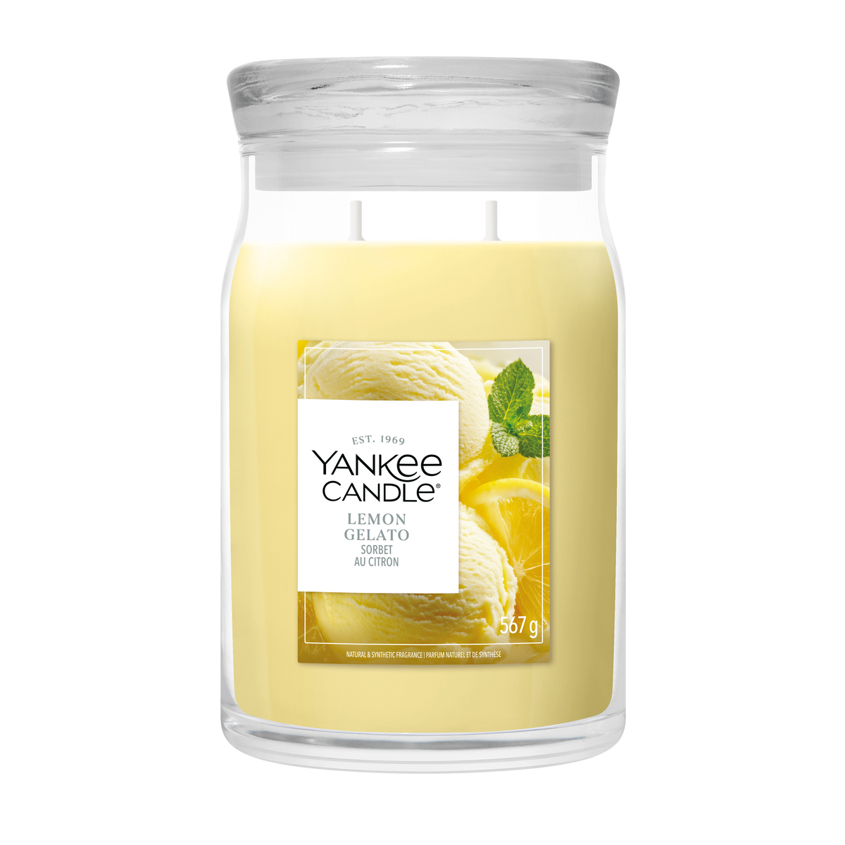 Yankee Candle - Lemon Gelato - Large Jar
