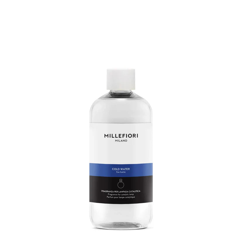 Millefiori Milano - Geurlamp Navulling 500 ml - Cold Water