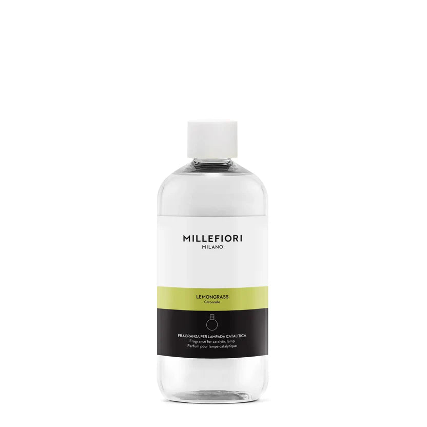Millefiori Milano - Geurlamp Navulling 500 ml - Lemongrass