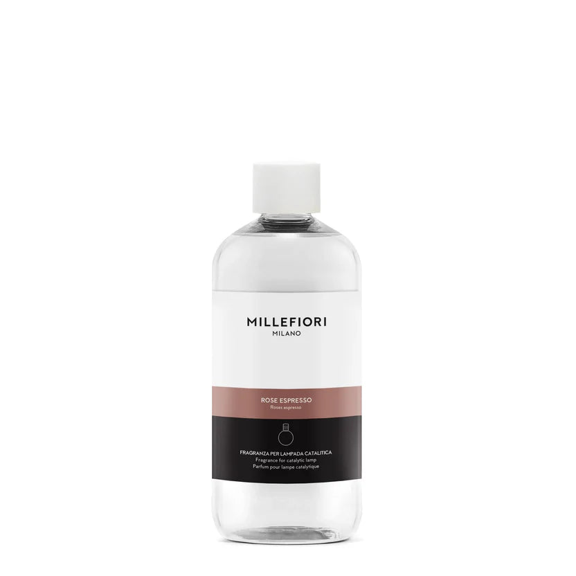 Millefiori Milano - Geurlamp Navulling 500 ml - Rose Espresso