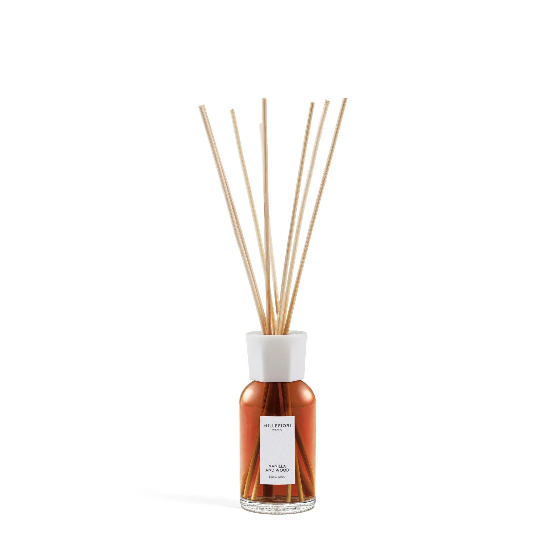 Millefiori Milano - Geurstokjes 250 ml - Vanilla & Wood