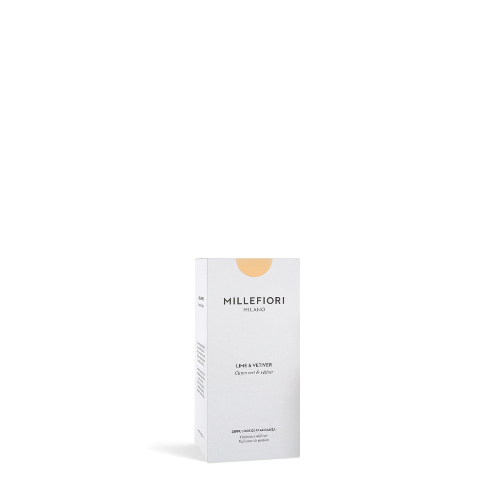 Millefiori Milano - Geurstokjes 250 ml - Lime & Vetiver