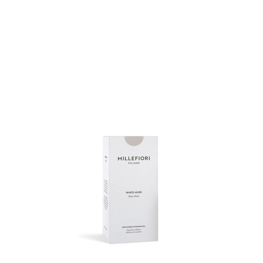 Millefiori Milano - Geurstokjes 250 ml - White Musk