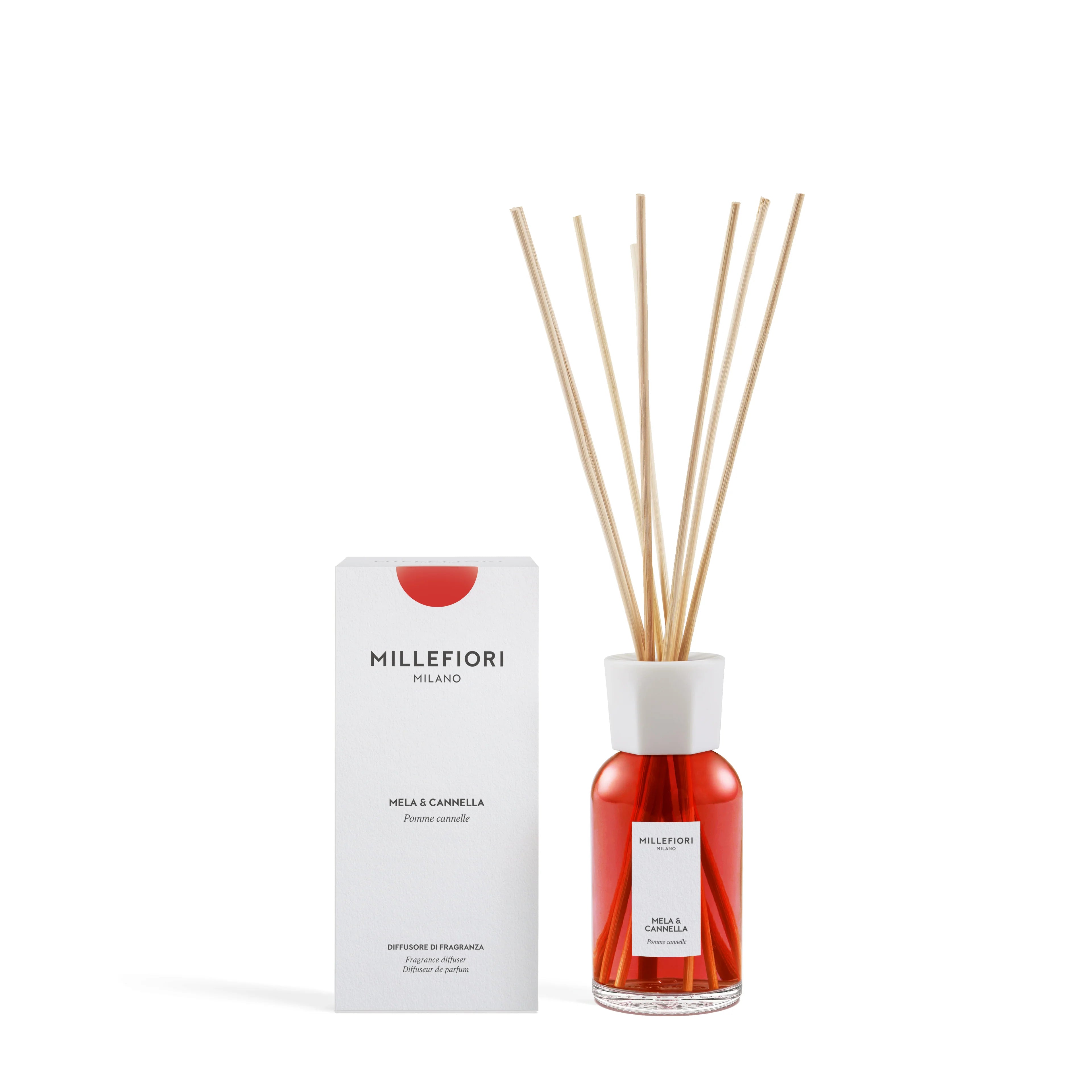 Millefiori Milano - Geurstokjes 250 ml - Mela & Cannella