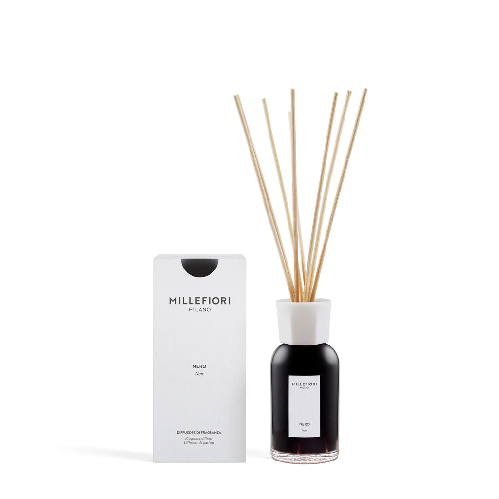 Millefiori Milano - Geurstokjes 250 ml - Nero