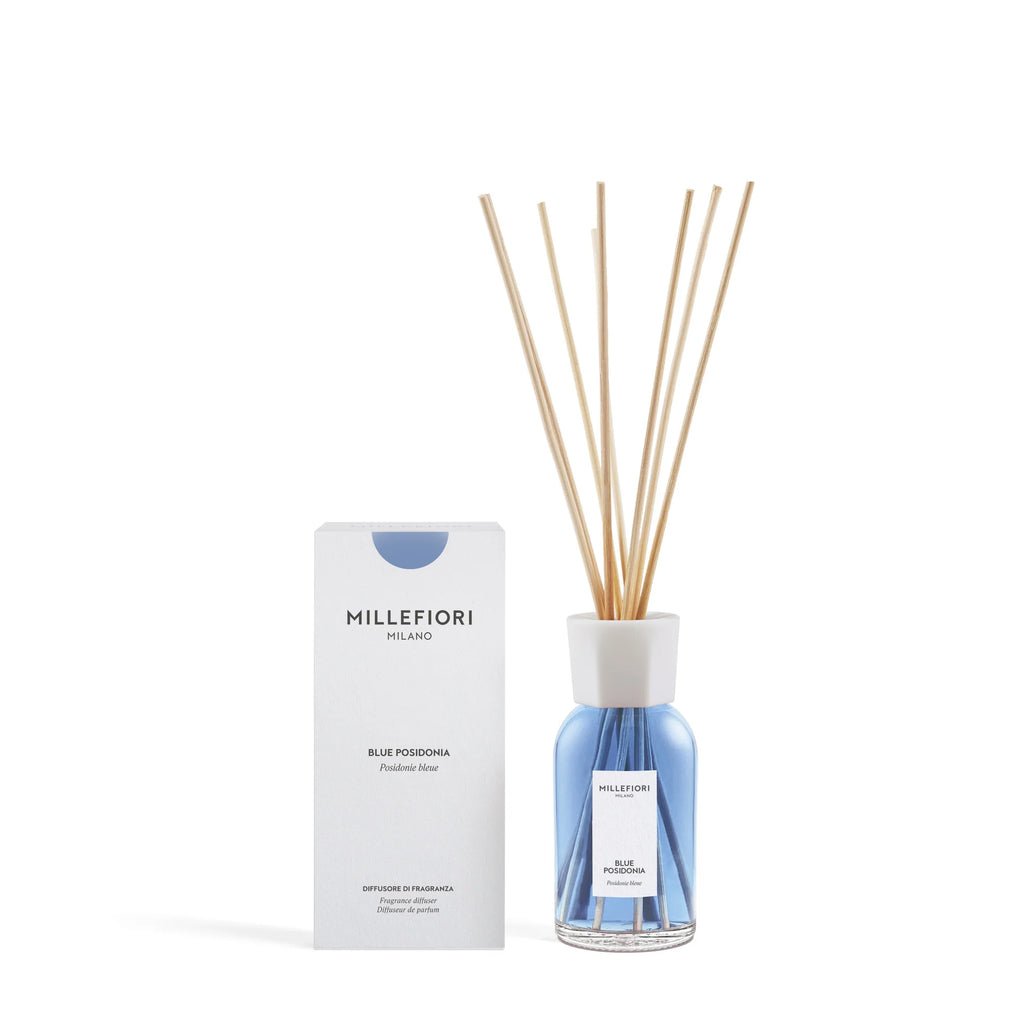 Millefiori Milano - Geurstokjes 250 ml - Blue Posidonia
