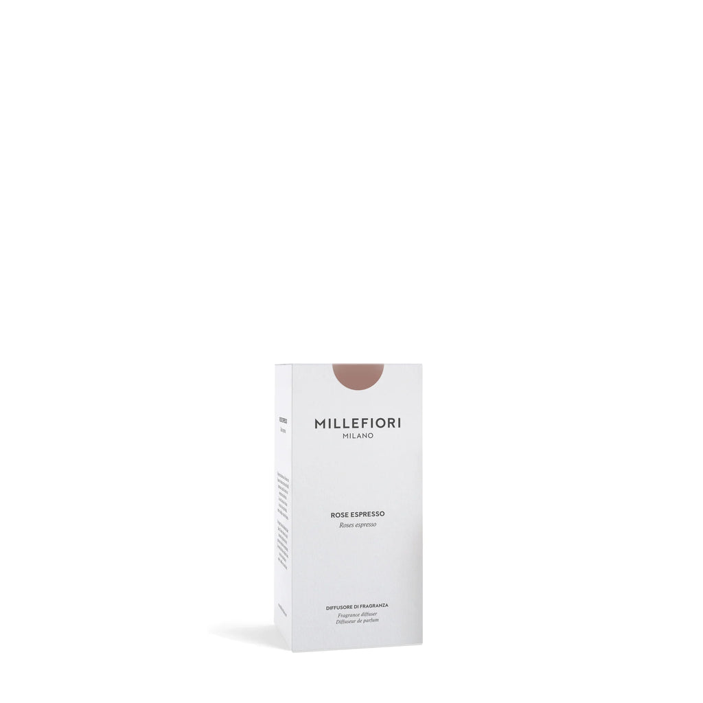 Millefiori Milano - Geurstokjes 250 ml - Rose Espresso