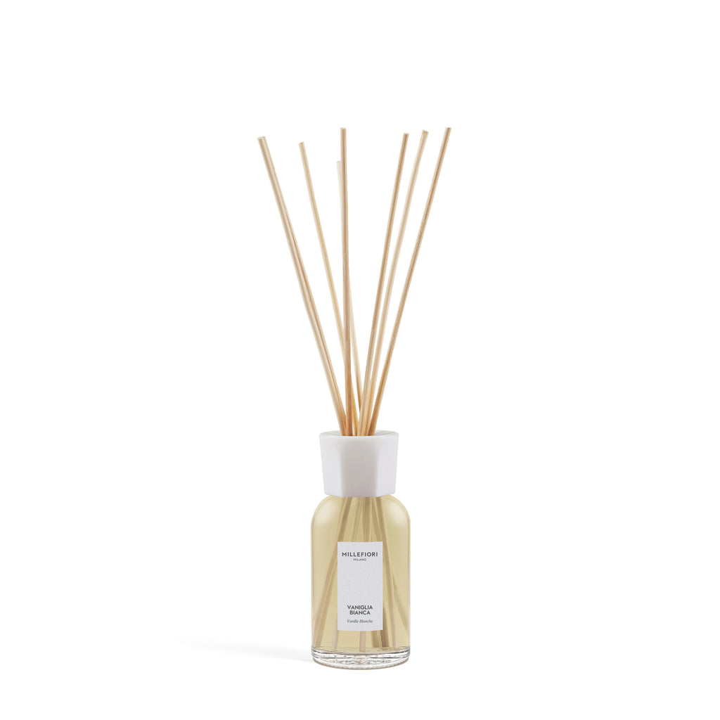 Millefiori Milano - Geurstokjes 250 ml - Vaniglia Bianca