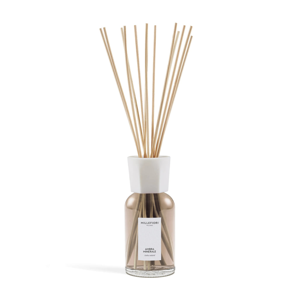 Millefiori Milano - Geurstokjes 500 ml - Ambra Minerale