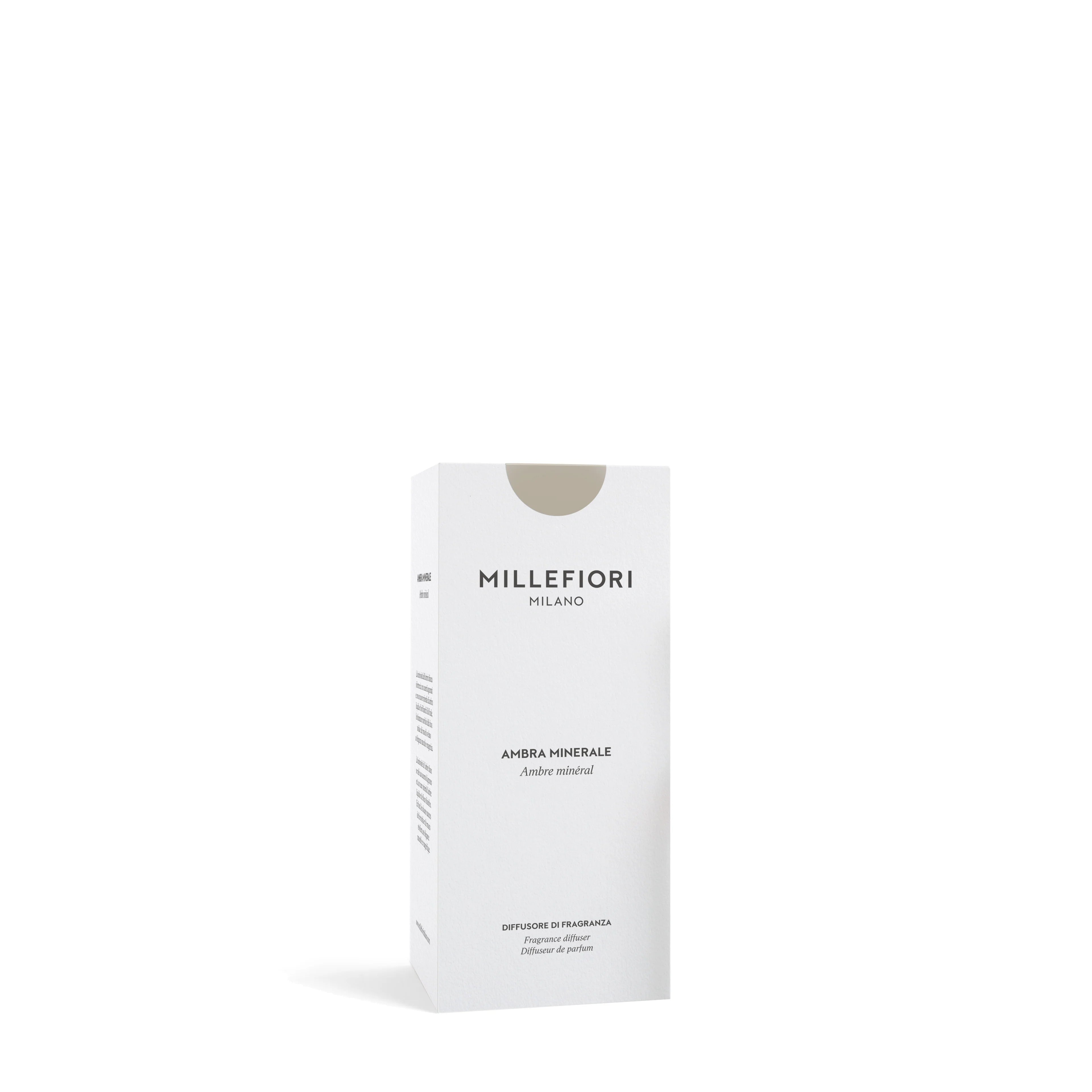 Millefiori Milano - Geurstokjes 500 ml - Ambra Minerale