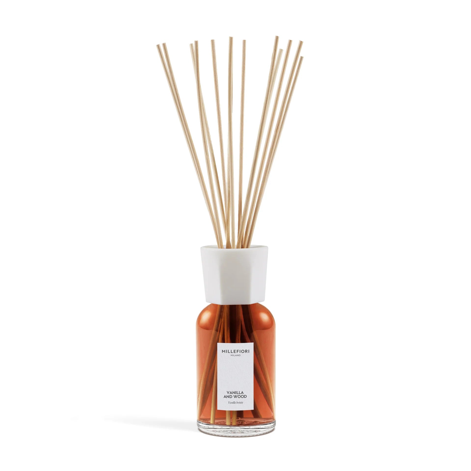 Millefiori Milano - Geurstokjes 500 ml - Vanilla & Wood