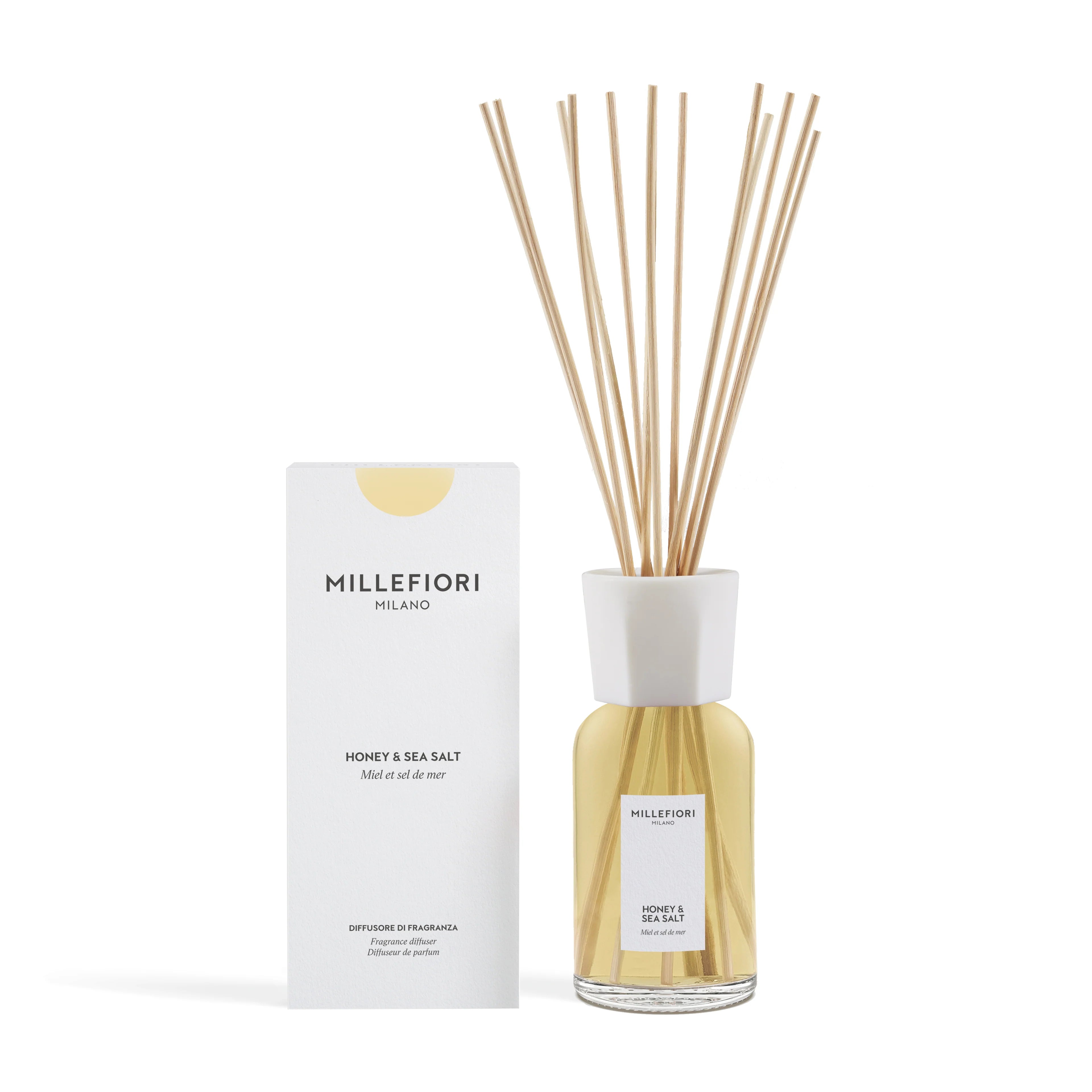Millefiori Milano - Geurstokjes 500 ml - Legni e Fiori dArancio