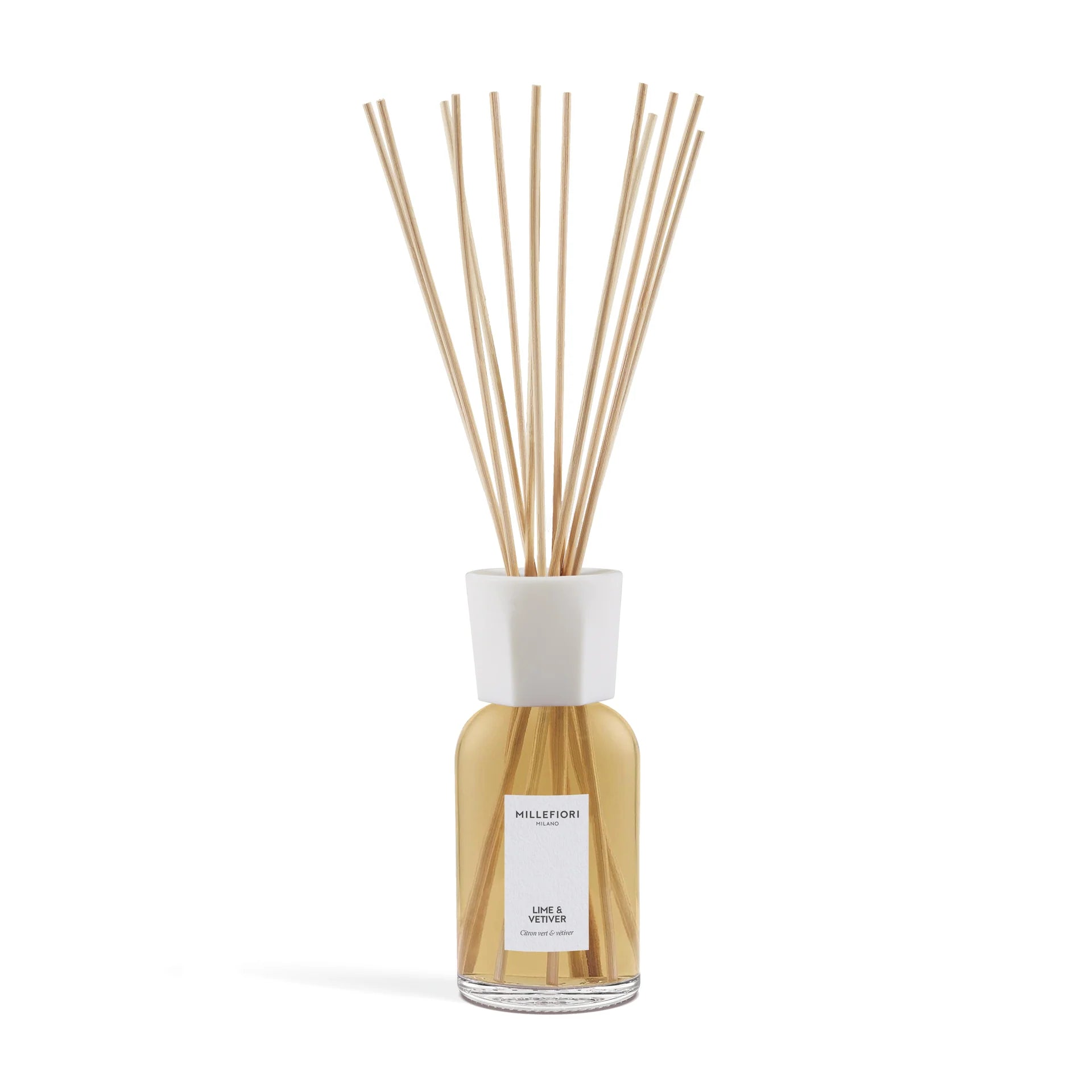 Millefiori Milano - Geurstokjes 500 ml - Lime & Vetiver