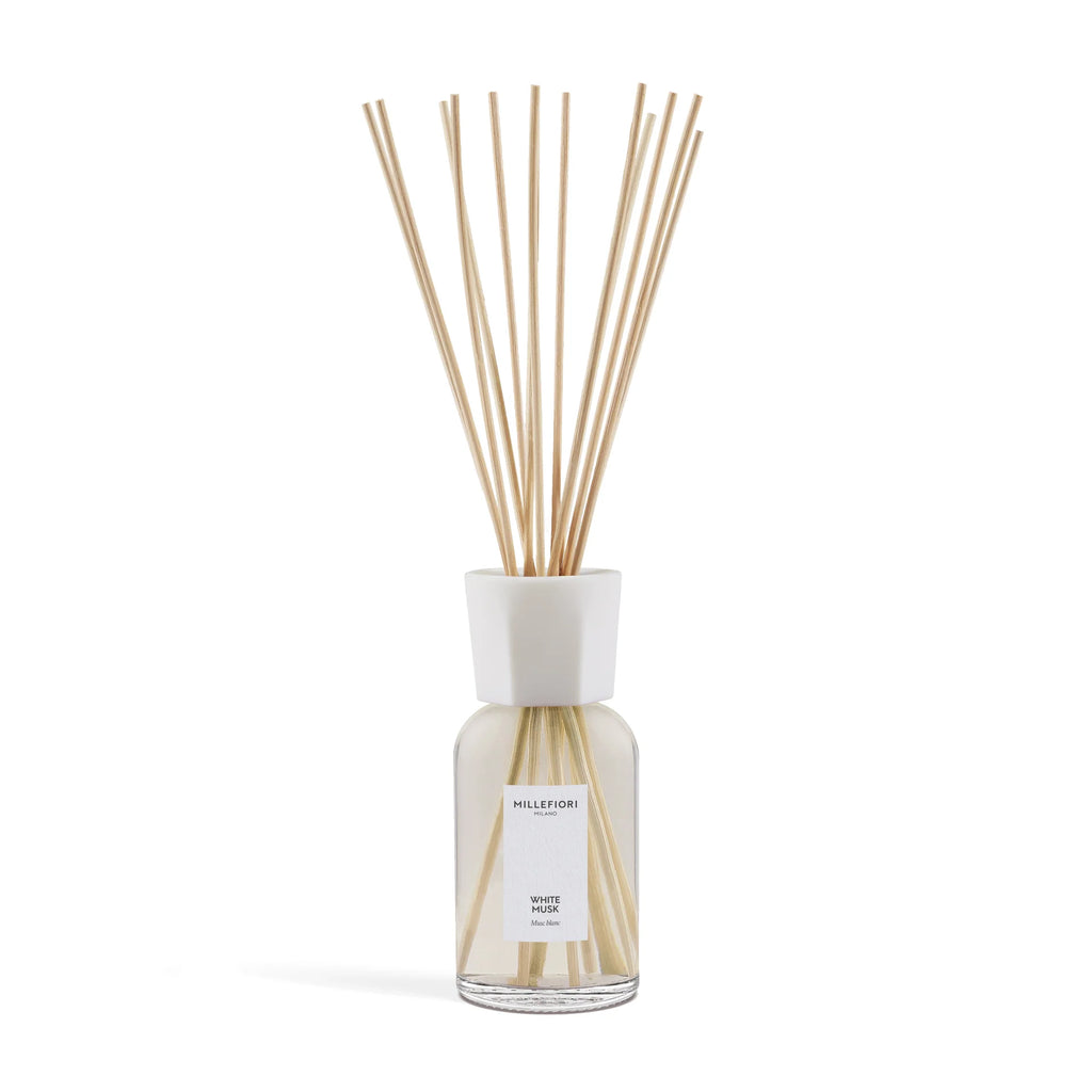 Millefiori Milano - Geurstokjes 500 ml - White Musk