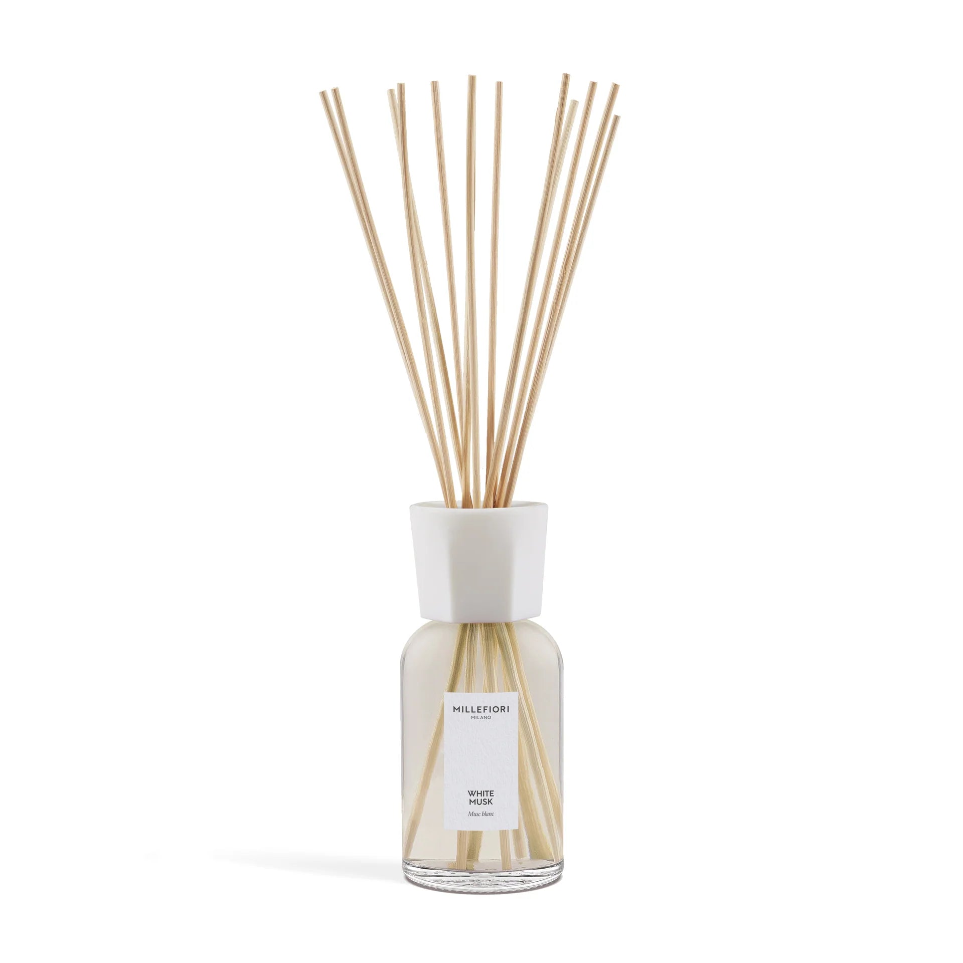 Millefiori Milano - Geurstokjes 500 ml - White Musk
