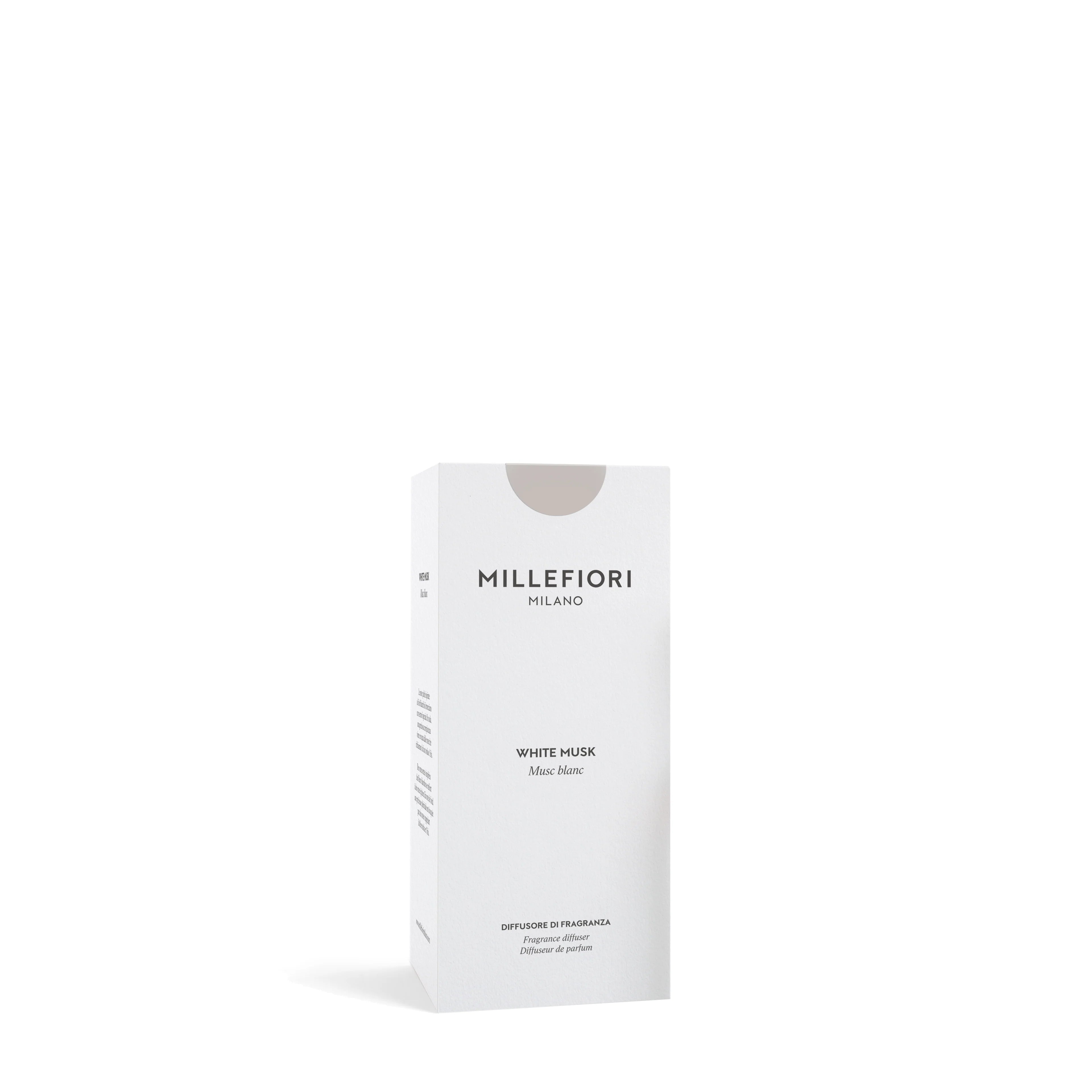 Millefiori Milano - Geurstokjes 500 ml - White Musk